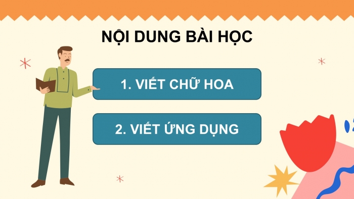 Giáo án điện tử Tiếng Việt 2 kết nối Bài 25: Chữ hoa V (kiểu 2)