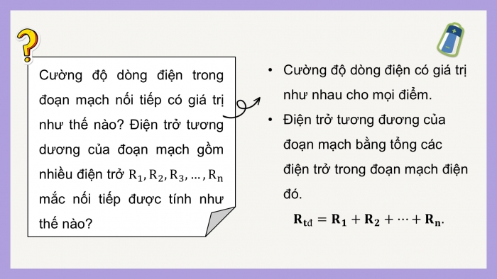 Giáo án điện tử KHTN 9 cánh diều - Phân môn Vật lí Bài tập (Chủ đề 3)