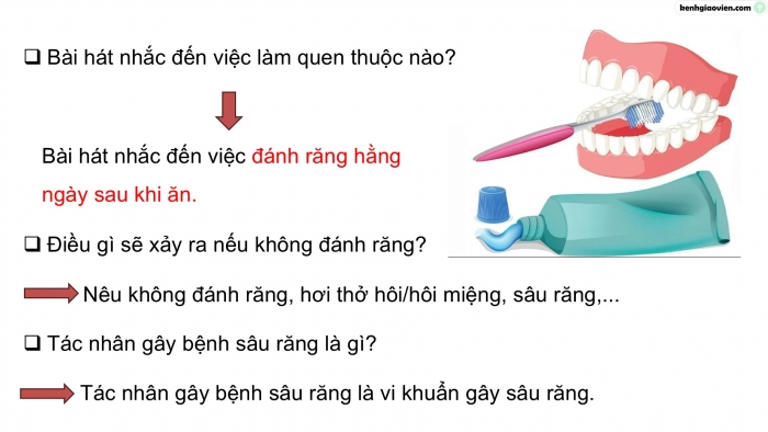 Giáo án điện tử Khoa học 5 kết nối Bài 20: Vi khuẩn gây bệnh ở người và cách phòng tránh