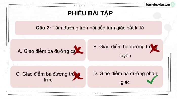 Giáo án điện tử Toán 9 cánh diều Bài tập cuối chương VIII