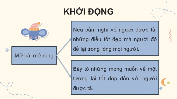 Giáo án điện tử Tiếng Việt 5 kết nối Bài 3: Quan sát để viết bài văn tả người