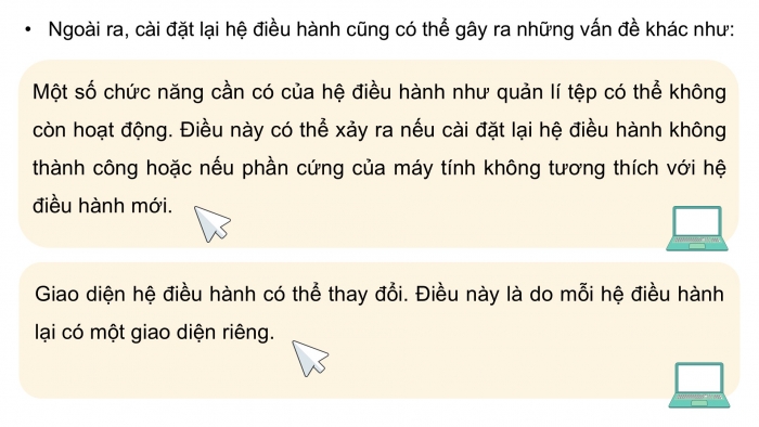 Giáo án điện tử chuyên đề Tin học ứng dụng 12 kết nối Bài 7: Cài đặt hệ điều hành máy tính