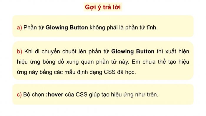 Giáo án điện tử Tin học ứng dụng 12 kết nối Bài 17: Các mức ưu tiên của bộ chọn