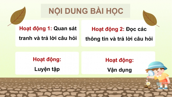 Giáo án điện tử Đạo đức 5 chân trời Bài 7: Môi trường sống quanh em