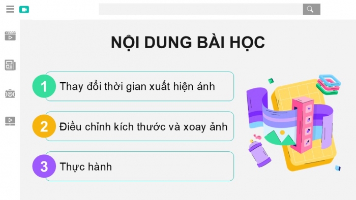 Giáo án điện tử Tin học 9 cánh diều Chủ đề E4 Bài 3: Biên tập hình ảnh