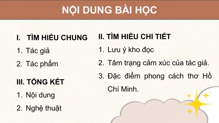 Giáo án điện tử Ngữ văn 12 cánh diều Bài 6: Nhật kí trong tù (Hồ Chí Minh) - vb Ngắm trăng