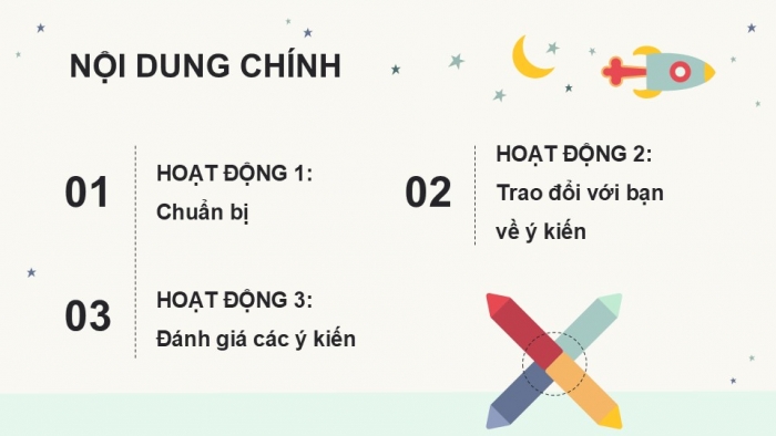 Giáo án điện tử Tiếng Việt 5 kết nối Bài 8: Những ý kiến khác biệt