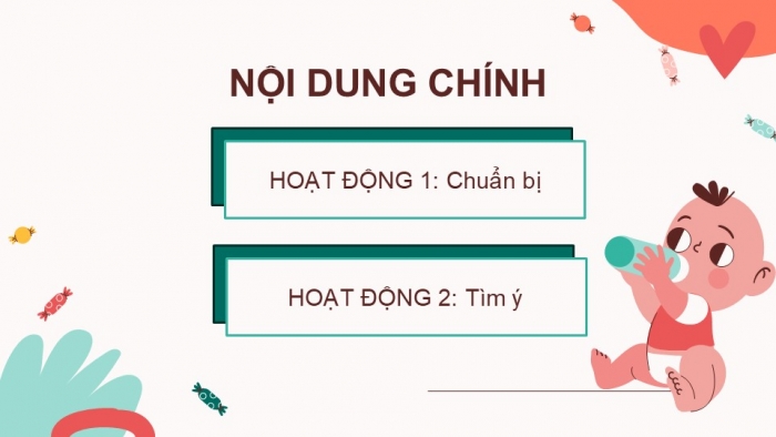 Giáo án điện tử Tiếng Việt 5 kết nối Bài 10: Tìm ý cho đoạn văn thể hiện tình cảm, cảm xúc về một sự việc