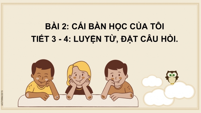 Giáo án điện tử Tiếng Việt 2 chân trời Bài 4: Mở rộng vốn từ Đồ vật (tiếp theo), Xem – kể Con chó nhà hàng xóm