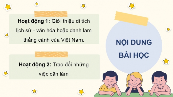 Giáo án điện tử Tiếng Việt 5 chân trời Bài 6: Giới thiệu về một di tích hoặc danh lam thắng cảnh