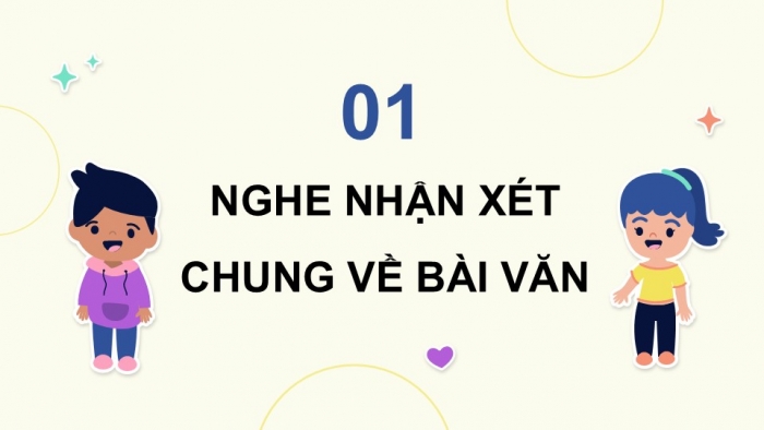 Giáo án điện tử Tiếng Việt 5 chân trời Bài 7: Trả bài văn tả người (Bài viết số 2)