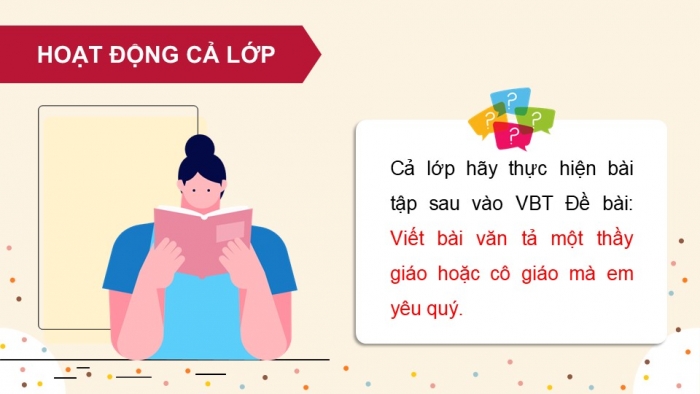 Giáo án điện tử Tiếng Việt 5 chân trời Bài Ôn tập giữa học kì II (Tiết 5)