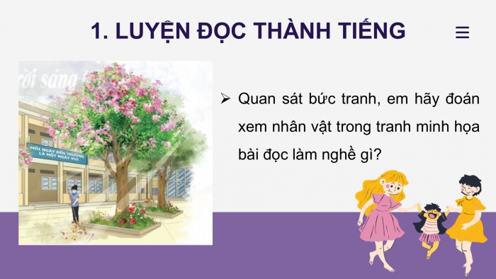 Giáo án điện tử Tiếng Việt 2 chân trời Bài 1: Đọc Mẹ của Oanh