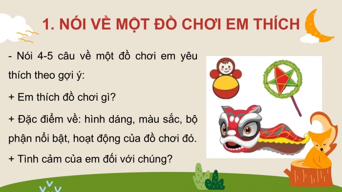 Giáo án điện tử Tiếng Việt 2 chân trời Bài 4: Luyện tập tả đồ vật quen thuộc (tiếp theo)