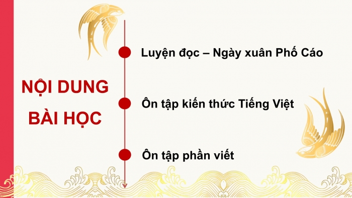 Giáo án PPT dạy thêm Tiếng Việt 5 chân trời bài 4: Bài đọc Ngày xuân Phố Cáo. Luyện tập về kết từ. Viết bài văn kể chuyện sáng tạo (Bài viết số 3)