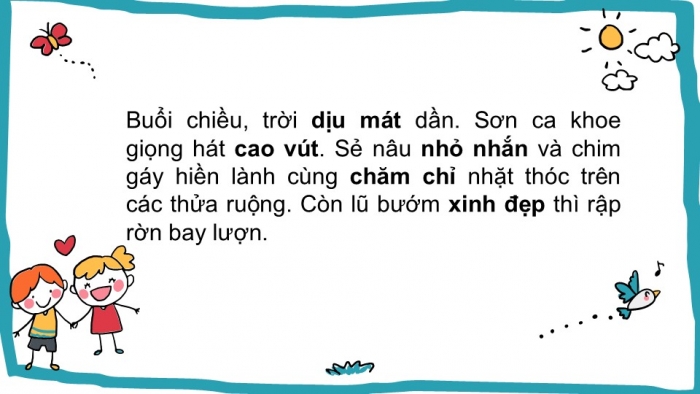 Giáo án điện tử Tiếng Việt 2 chân trời Ôn tập cuối học kì II - Ôn tập 1 (Tiết 3)