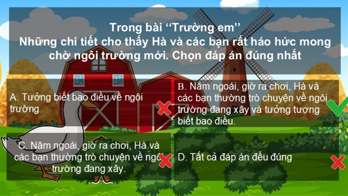 Giáo án điện tử Tiếng Việt 2 cánh diều Bài 6: Sân trường em