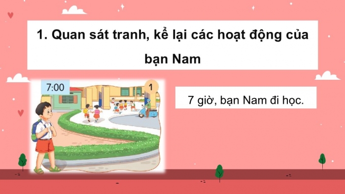 Giáo án điện tử tiếng Việt 2 kết nối Bài 10: Viết thời gian biểu, Đọc mở rộng