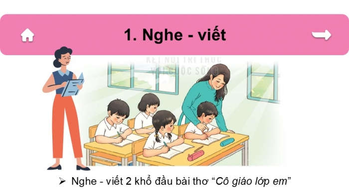 Giáo án điện tử tiếng Việt 2 kết nối Ôn tập giữa học kì 1 (Tiết 3 + 4)