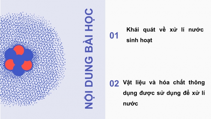 Giáo án điện tử chuyên đề Hoá học 12 cánh diều Bài 5: Tìm hiểu về xử lí nước