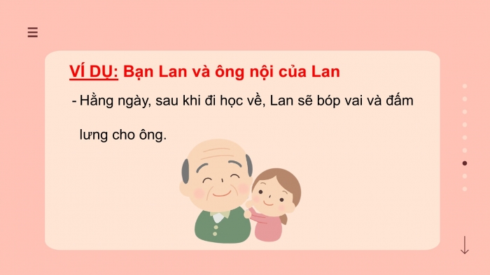 Giáo án điện tử Tiếng Việt 2 cánh diều Bài 13: Viết về một việc em đã làm thể hiện sự quan tâm, chăm sóc ông bà