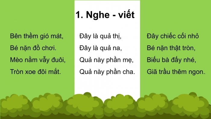 Giáo án điện tử tiếng Việt 2 kết nối Bài 24: Nghe – viết Nặn đồ chơi, Phân biệt d/gi, s/x, ươn/ương