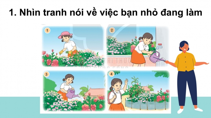 Giáo án điện tử Tiếng Việt 2 kết nối Bài 6: Viết đoạn văn kể về việc chăm sóc cây cối, Đọc mở rộng