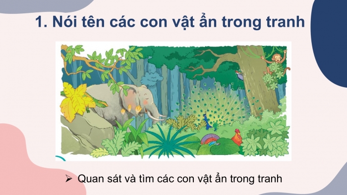 Giáo án điện tử Tiếng Việt 2 kết nối Bài 10: Mở rộng vốn từ về muông thú; Dấu chấm, dấu chấm hỏi, dấu chấm than