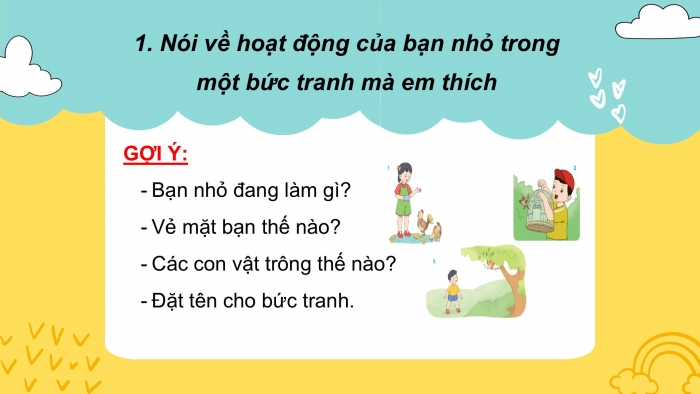 Giáo án điện tử Tiếng Việt 2 cánh diều Bài 24: Viết về hoạt động chăm sóc, bảo vệ loài chim