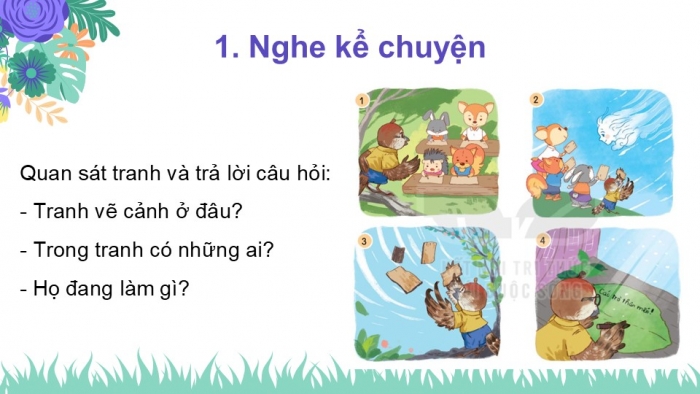 Giáo án điện tử Tiếng Việt 2 kết nối Bài 17: Kể chuyện Lớp học viết thư