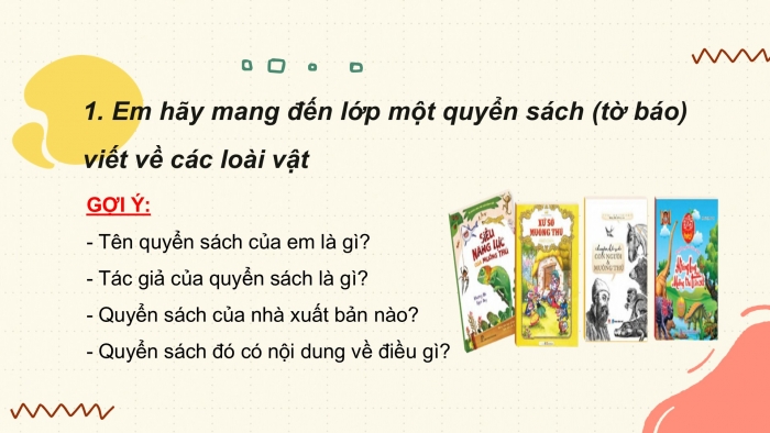 Giáo án điện tử Tiếng Việt 2 cánh diều Bài 25: Đọc sách báo viết về các loài vật