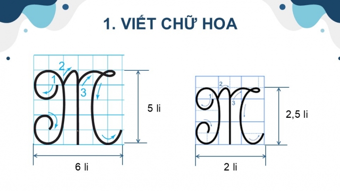 Giáo án điện tử Tiếng Việt 2 kết nối Bài 19: Chữ hoa M (kiểu 2)