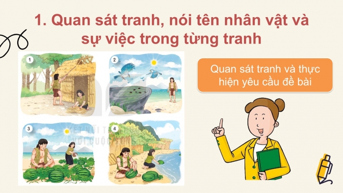 Giáo án điện tử Tiếng Việt 2 kết nối Bài 21: Kể chuyện Mai An Tiêm