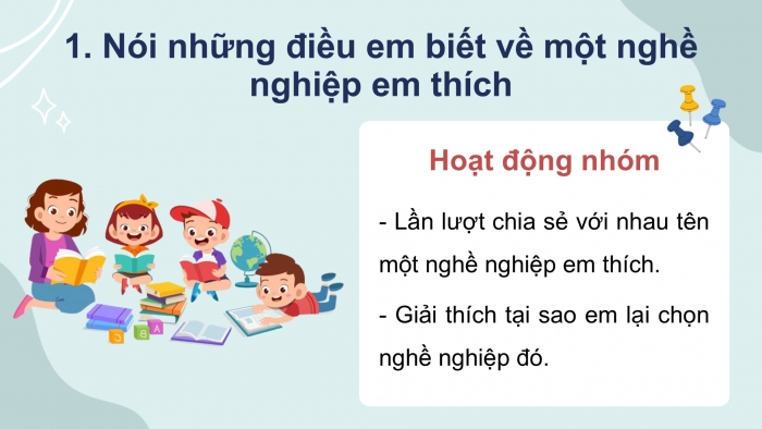 Giáo án điện tử Tiếng Việt 2 kết nối Bài 30: Viết đoạn văn kể về công việc của một người, Đọc mở rộng