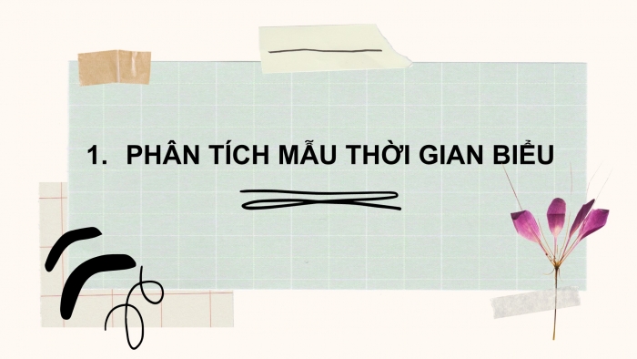 Giáo án điện tử Tiếng Việt 2 chân trời Bài 4: Viết thời gian biểu