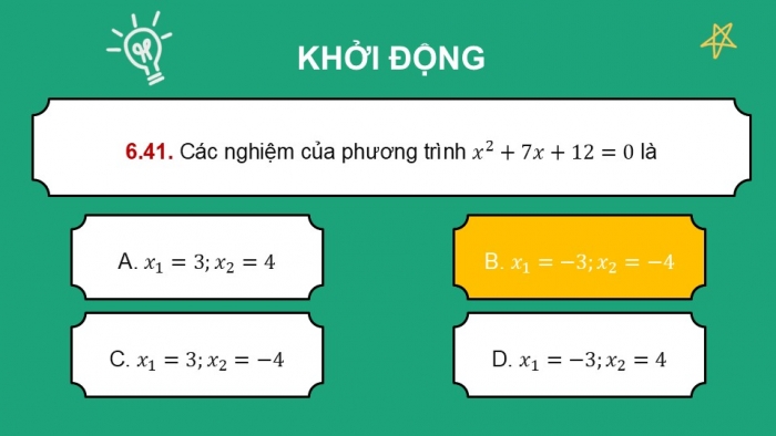 Giáo án điện tử Toán 9 kết nối Bài tập cuối chương VI