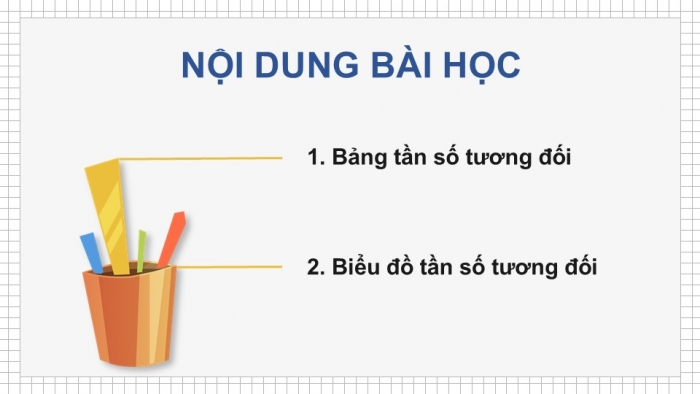 Giáo án điện tử Toán 9 chân trời Bài 2: Bảng tần số tương đối và biểu đồ tần số tương đối