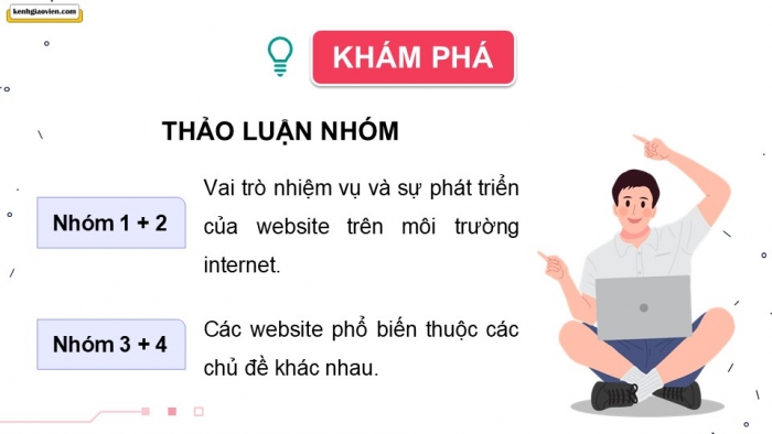 Giáo án điện tử Mĩ thuật 12 Thiết kế mĩ thuật đa phương tiện Kết nối Bài 2: Thiết kế mĩ thuật giao diện website