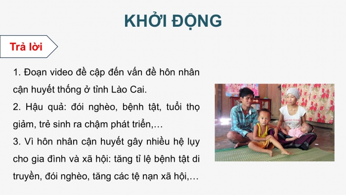 Giáo án điện tử KHTN 9 kết nối - Phân môn Sinh học Bài 47: Di truyền học với con người