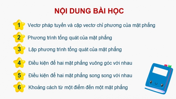 Giáo án điện tử Toán 12 kết nối Bài 14: Phương trình mặt phẳng