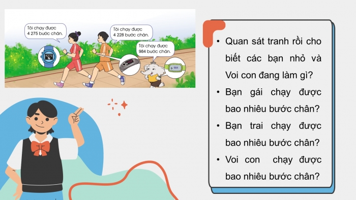 Giáo án điện tử toán 3 cánh diều bài: So sánh các số trong phạm vi 100000