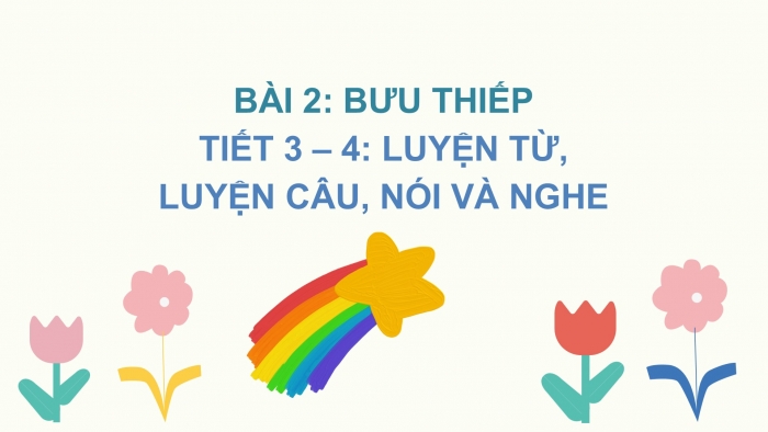 Giáo án điện tử Tiếng Việt 2 chân trời Bài 2: Mở rộng vốn từ Gia đình (tiếp theo), Nói và đáp lời chào hỏi