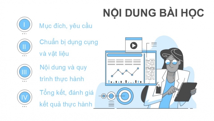 Giáo án điện tử Công nghệ 12 Điện - Điện tử Kết nối Bài 17: Thực hành Mạch phát hiện dòng điện xoay chiều trong dây dẫn