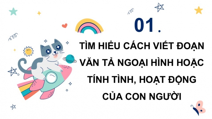 Giáo án điện tử Tiếng Việt 5 chân trời Bài 5: Viết đoạn văn cho bài văn tả người