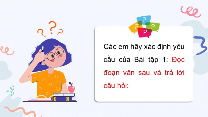 Giáo án điện tử Tiếng Việt 5 chân trời Bài 3: Luyện tập viết đoạn văn cho bài văn tả người