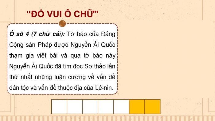 Giáo án điện tử Lịch sử 12 kết nối Bài 12: Hoạt động đối ngoại của Việt Nam trong đấu tranh giành độc lập dân tộc (từ đầu thế kỉ XX đến Cách mạng tháng Tám năm 1945)