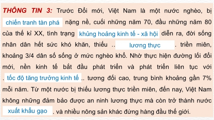 Giáo án điện tử Lịch sử 12 kết nối Thực hành Chủ đề 4