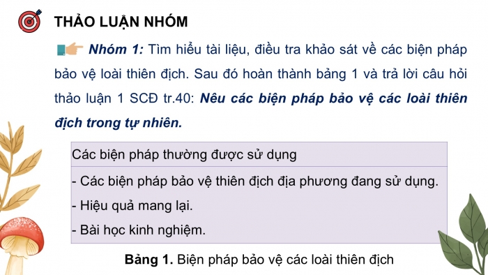 Giáo án điện tử chuyên đề Sinh học 12 cánh diều Bài 7: Biện pháp kiểm soát sinh học