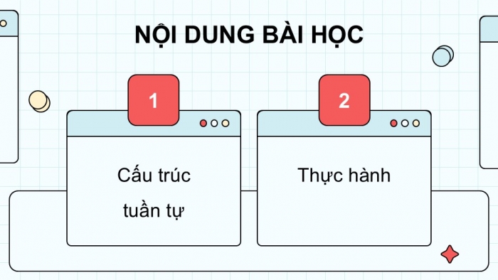 Giáo án điện tử Tin học 5 kết nối Bài 10: Cấu trúc tuần tự