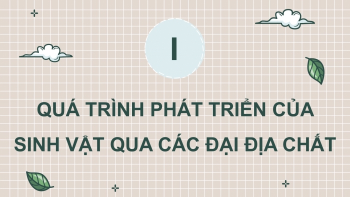 Giáo án điện tử Sinh học 12 chân trời Bài 19: Sự phát triển sự sống